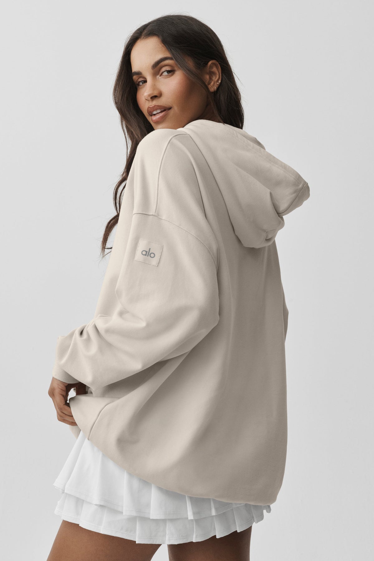 Double Take Hoodie - Bone